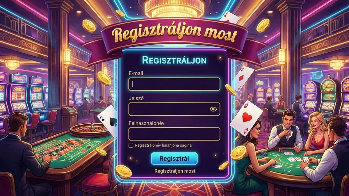 Regisztráció bónusszal